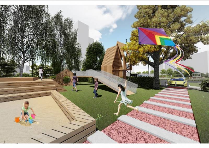 ​Разработана концепция сквера по ул. Яблочкова в Перми 