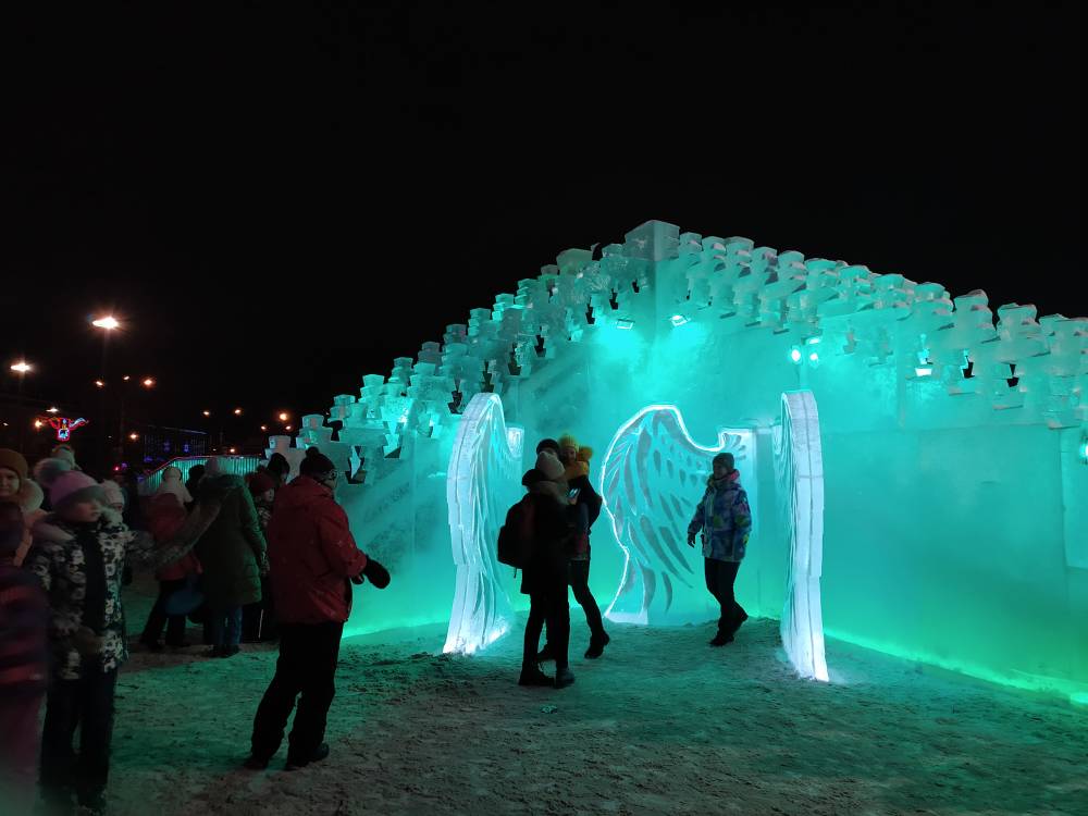 ​Главный ледовый городок Перми может закрыться из-за оттепели