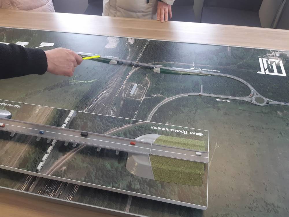 Завершилось строительство кольцевой развязки в районе промузла «Осенцы»