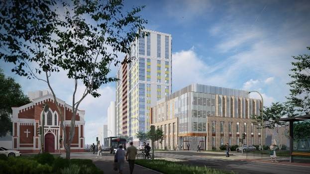 ​Власти выдали разрешение на строительство медцентра напротив католического храма в Перми