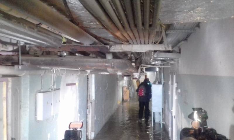 ​В Перми в детской больнице образовалась трещина в стене