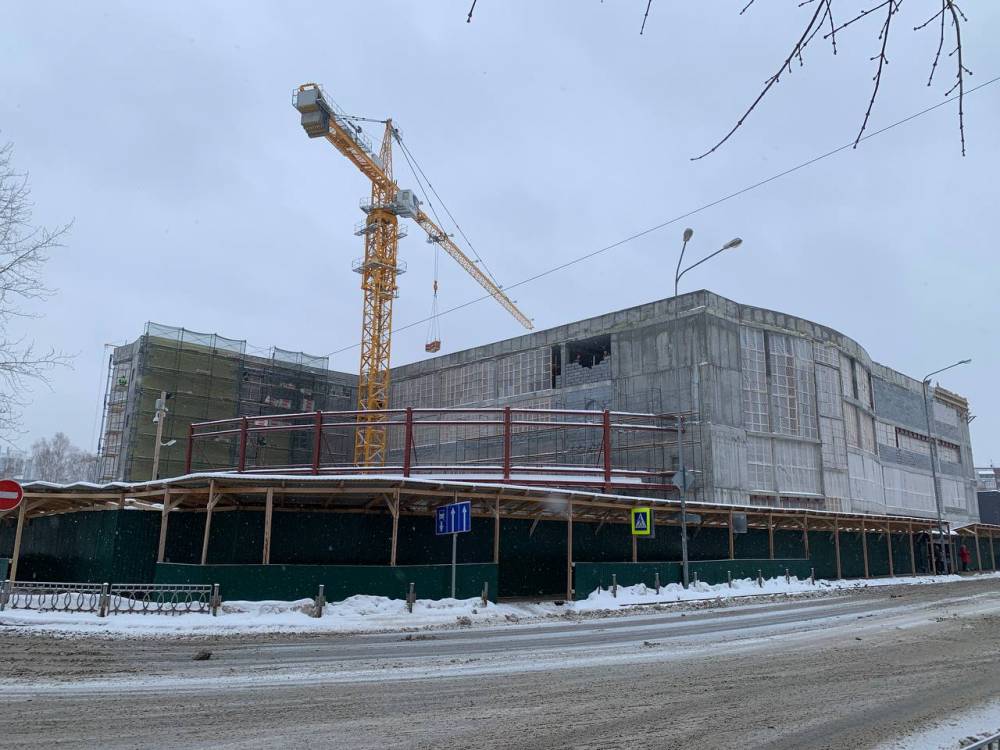 Новое здание Краевой музыкальной школы в Перми подключили к теплосетям