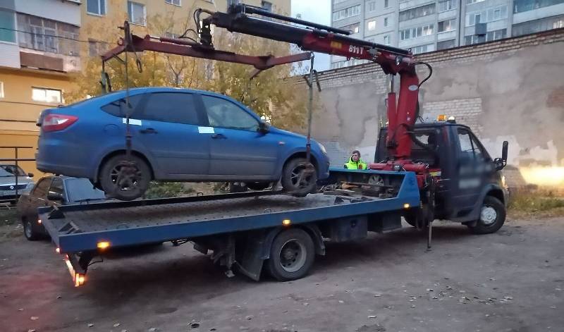 ​В Орджоникидзевском районе Перми арестованы автомобили должников за тепло