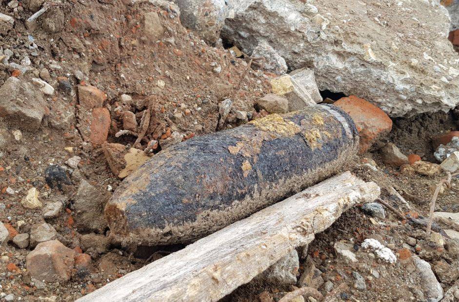 ​На бывшей площадке Пермского мясокомбината обнаружили снаряд