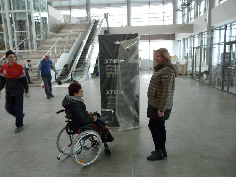 ​Краевое общество инвалидов проверило новый аэропорт