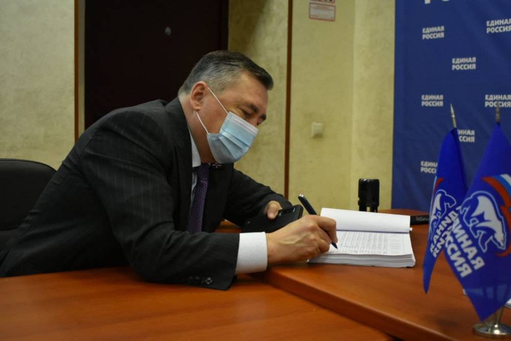 Валерий Сухих заявился на праймериз «Единой России» на выборы в краевой парламент