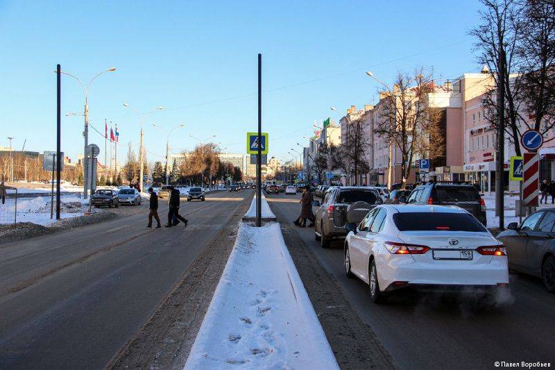 ​В Перми на улице Ленина оборудован дополнительный пешеходный переход  