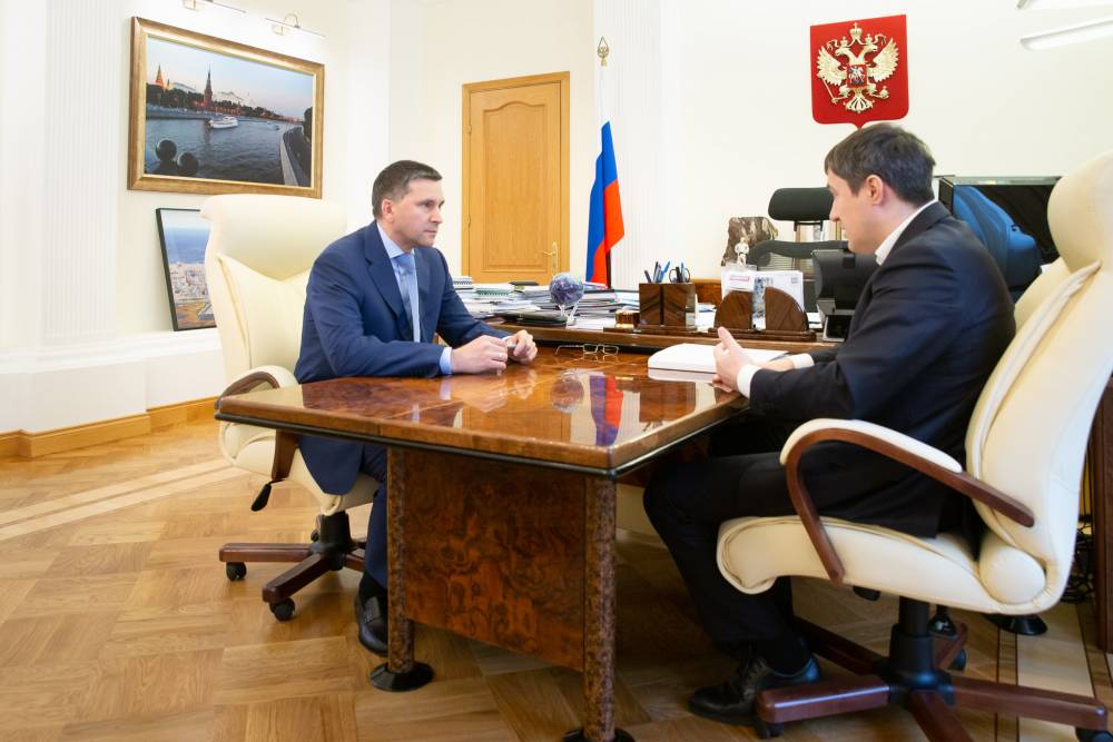 Дмитрий Махонин обсудил с министром природных ресурсов РФ реализацию проектов