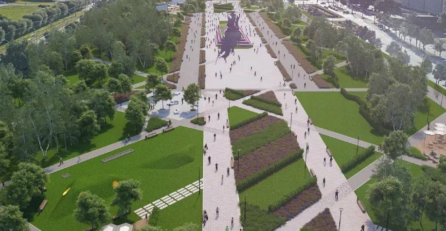Разработан дизайн-проект квартала эспланады, расположенного между улицами Попова и Борчанинова