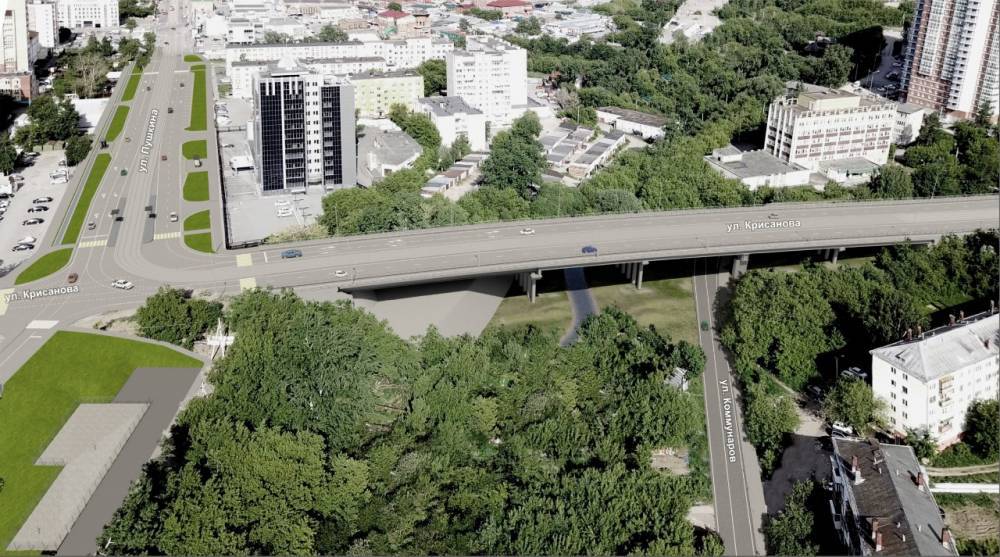 Власти готовятся к отбору подрядчика для второго этапа строительства ул. Крисанова