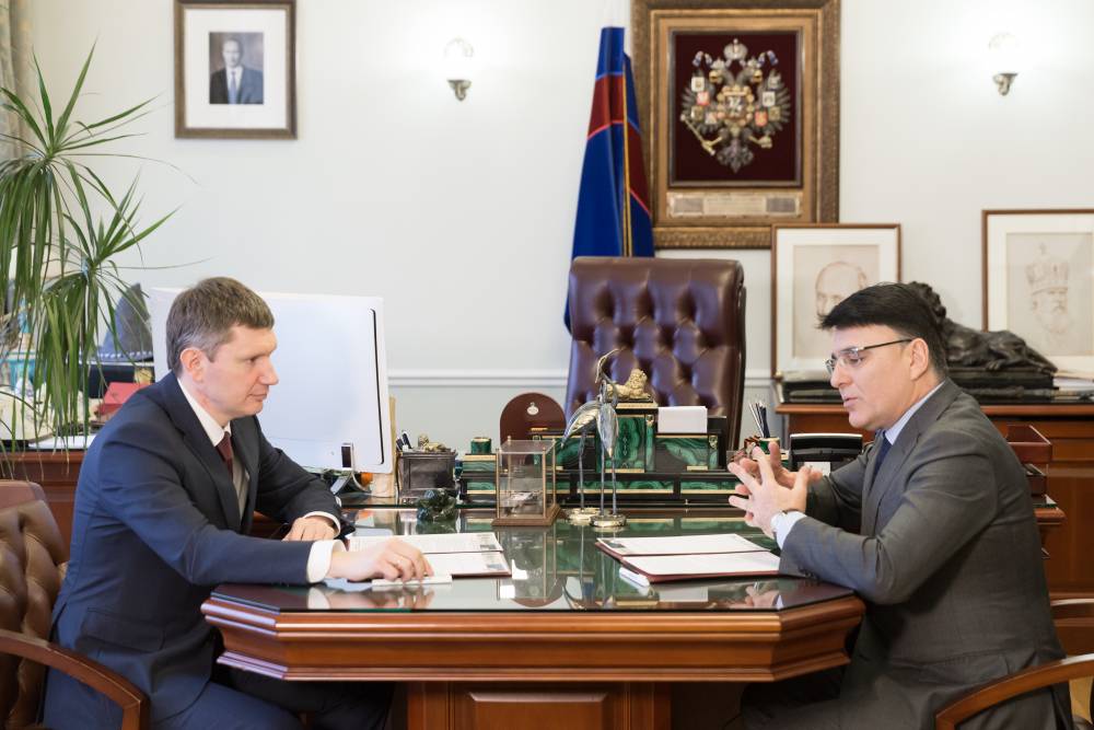 Губернатор Пермского края встретился с главой Роскомнадзора