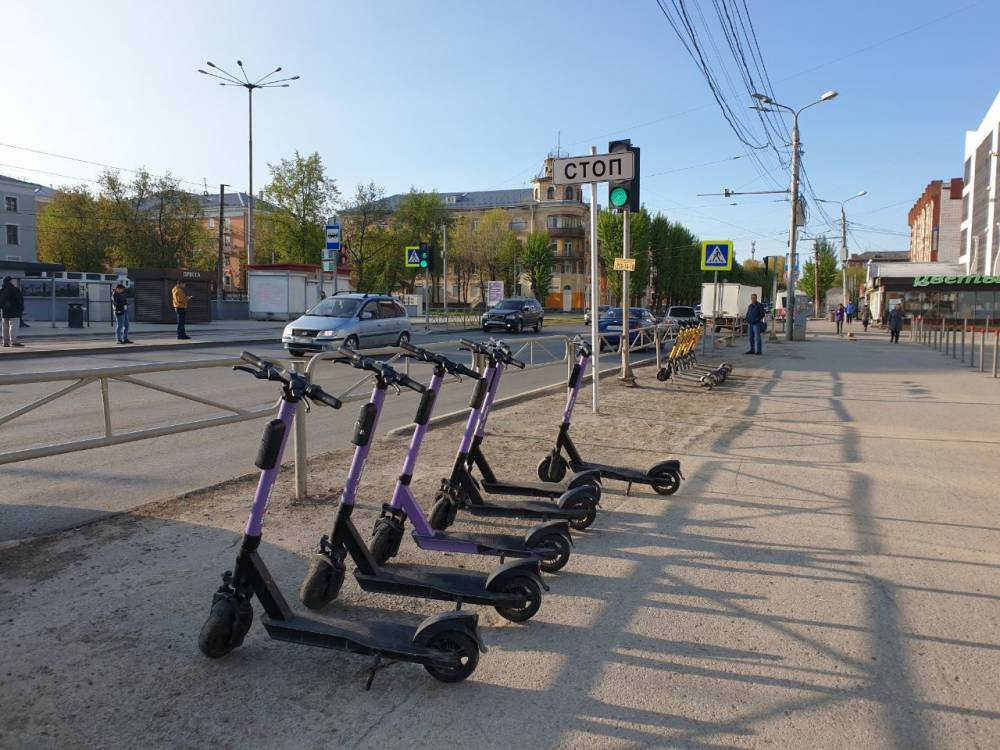 ​На эвакуацию электросамокатов планируется направить средства из бюджета Перми