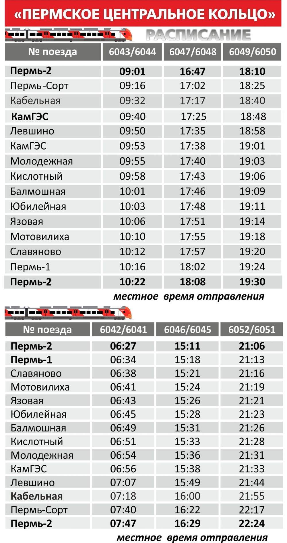 РЖД ввели новую остановку «Ласточки» в левобережной части Перми