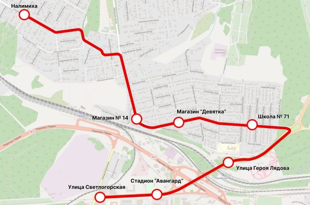 ​В Перми планируют запустить новый автобусный маршрут в Кировском районе