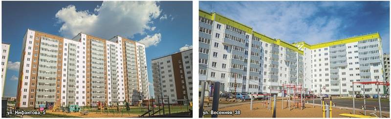 ​​За 2021 год в   ЖК «Белые росы»  и «Медовый» от СПК сдано  7 домов
