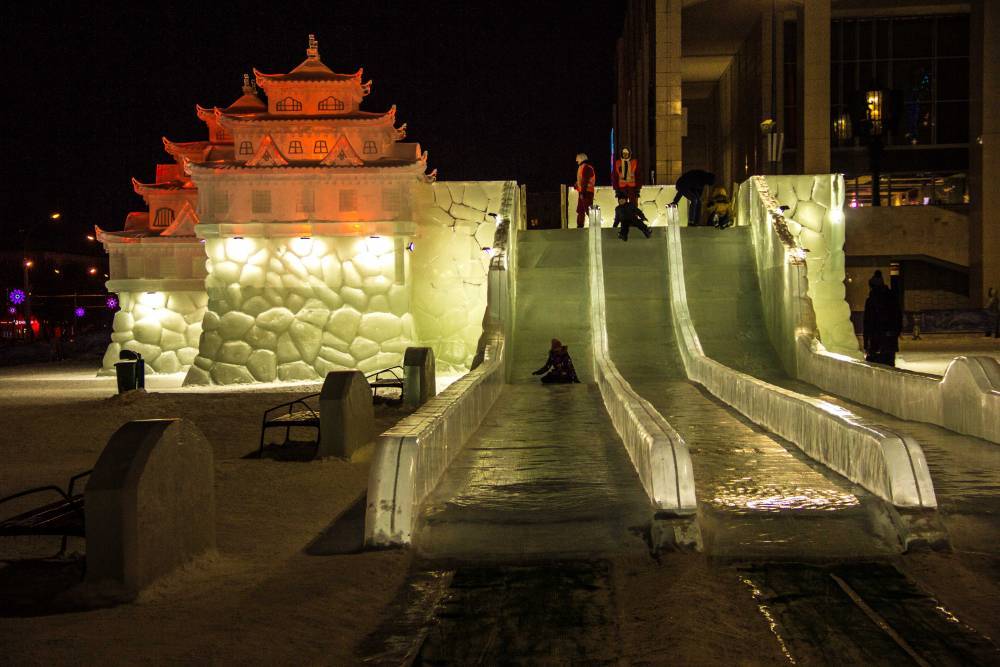 Создание ледового городка на эспланаде в Перми оценили в 17 млн рублей