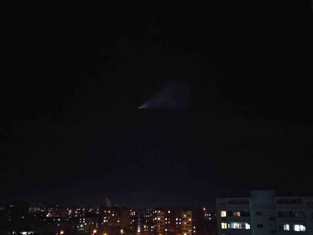Яркий светящийся объект в небе: пермяки могли увидеть запуск ракеты