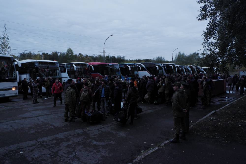 ​Первые мобилизованные из Пермского края отправились на учения