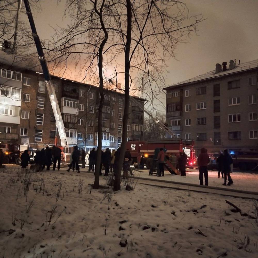 ​В Мотовилихинском районе Перми введен режим повышенной готовности из-за пожара