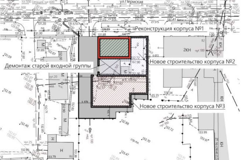 ​В центре Перми появится зона отдыха на крыше исторического здания