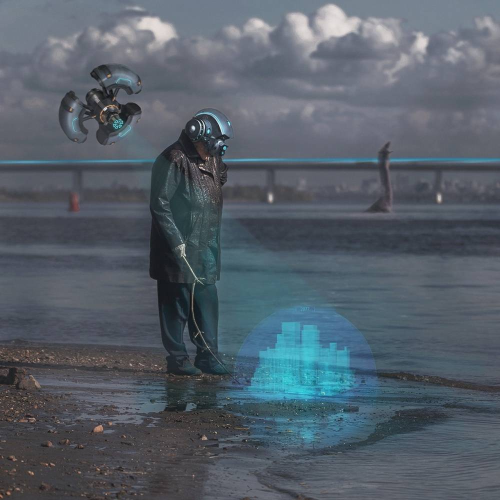 Пермяки представили, как мог бы выглядеть Закамск в 2077 году