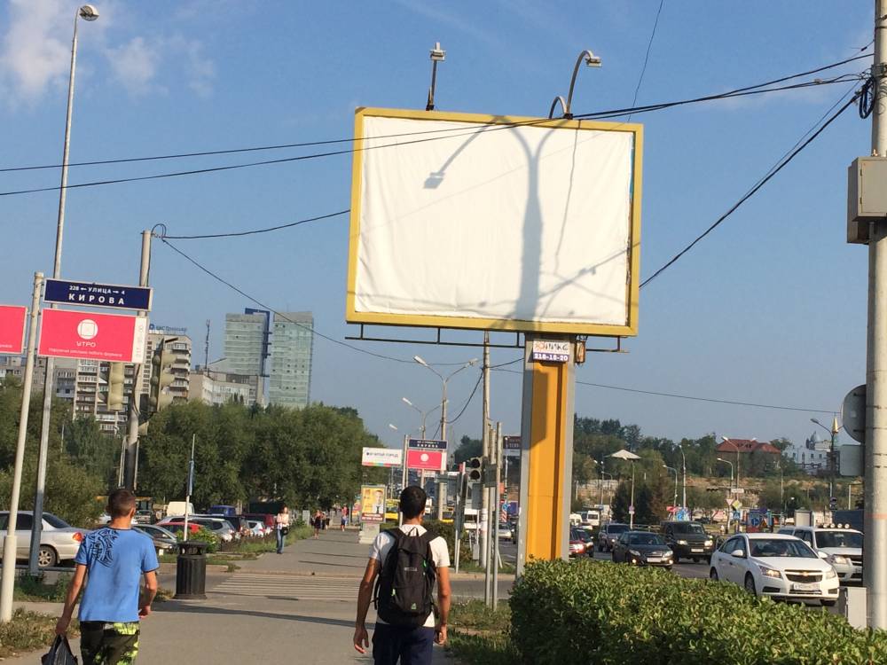 ​Власти Перми выставят на торги места под установку светодиодных экранов