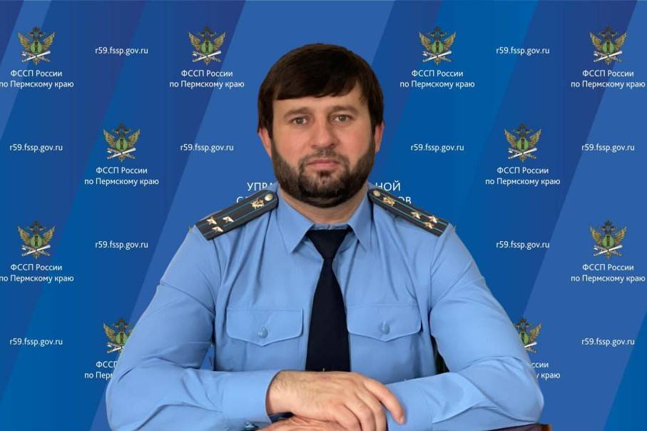 ​Глава Чечни поздравил врио начальника УФССП по Пермскому краю с назначением на пост