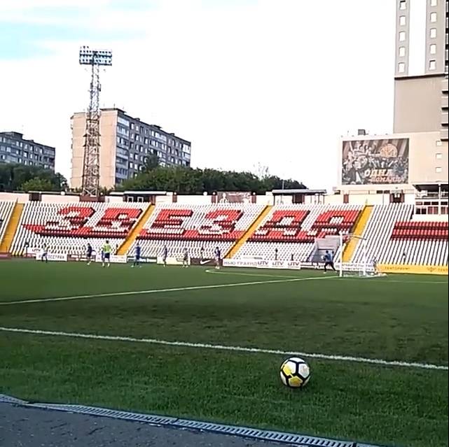 ​На пермском футбольном стадионе название «Амкар» заменили на «Звезду» 