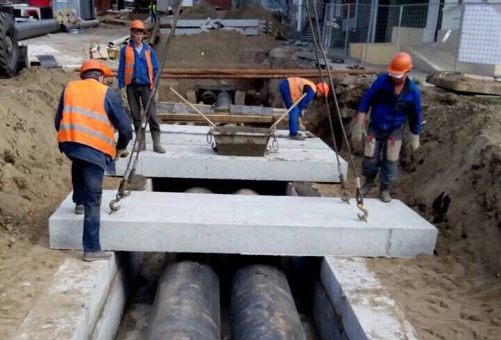 Энергетики «ПСК» выполнили важный этап реконструкции теплосети на ул. Осинская 