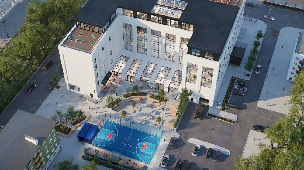 ​Мультимедиафасад и кинотеатр: архитекторы представили проект реновации ЦУМа в Перми