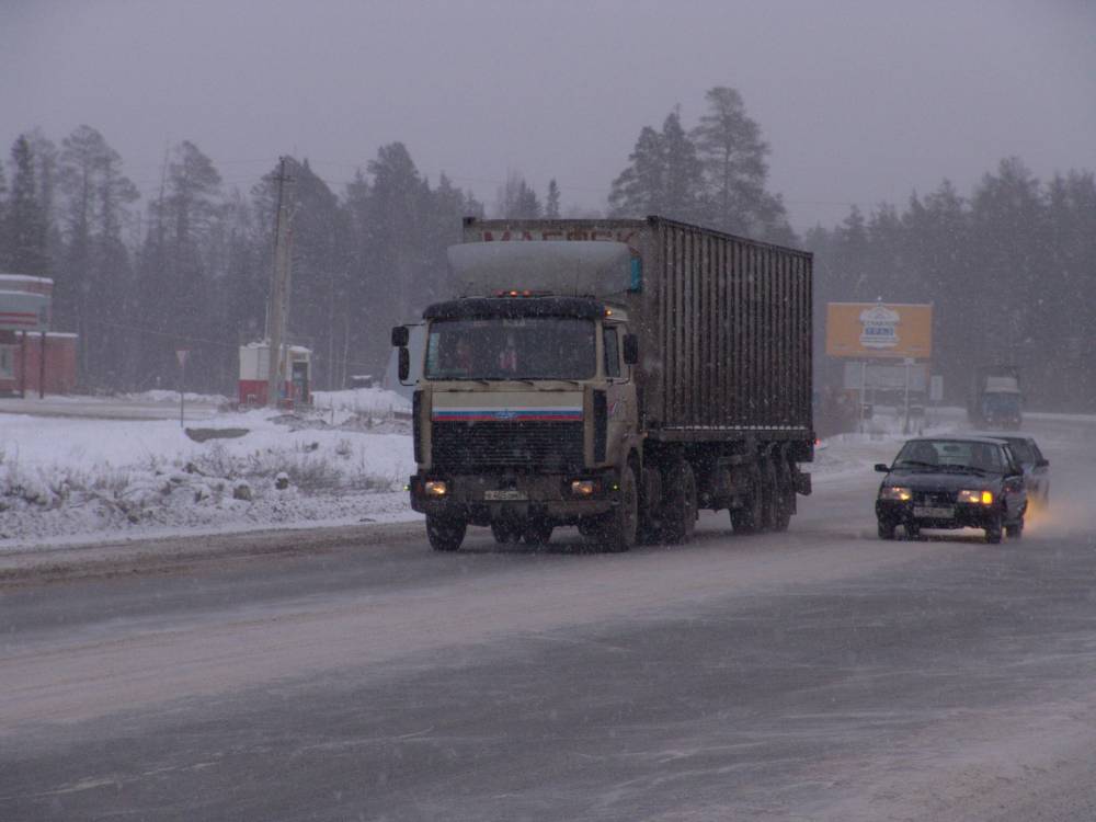 В Пермском крае при столкновении двух грузовиков погибли оба водителя