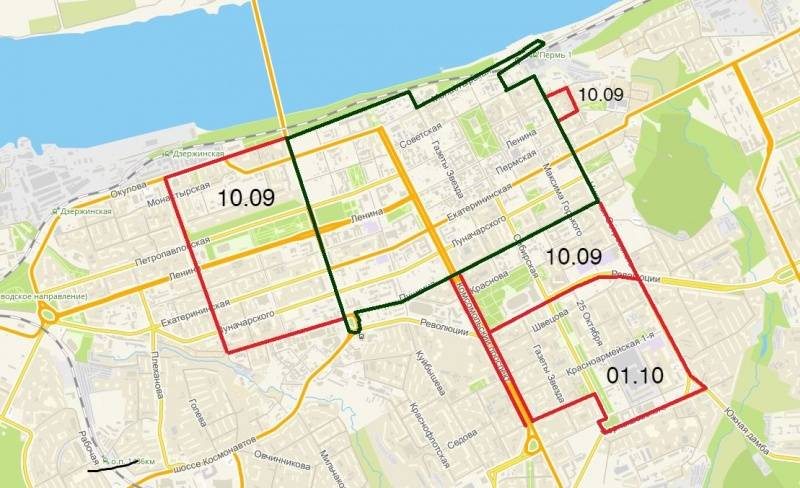 Все шире, и шире, и шире. Мэрия Перми планирует начать расширение платной парковки с сентября 