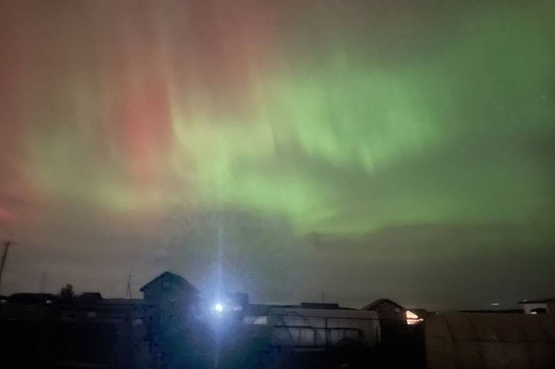 ​В Пермском крае зафиксировано атмосферное явление – полярное сияние 