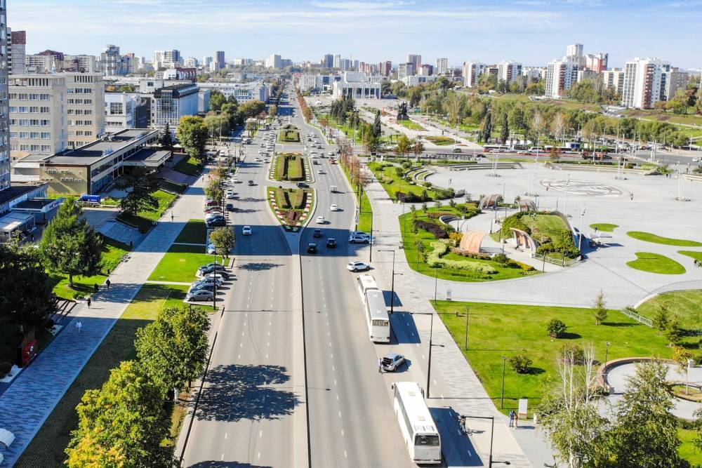 В Перми после ремонта открыли участок ул. Борчанинова возле Театра-Театра