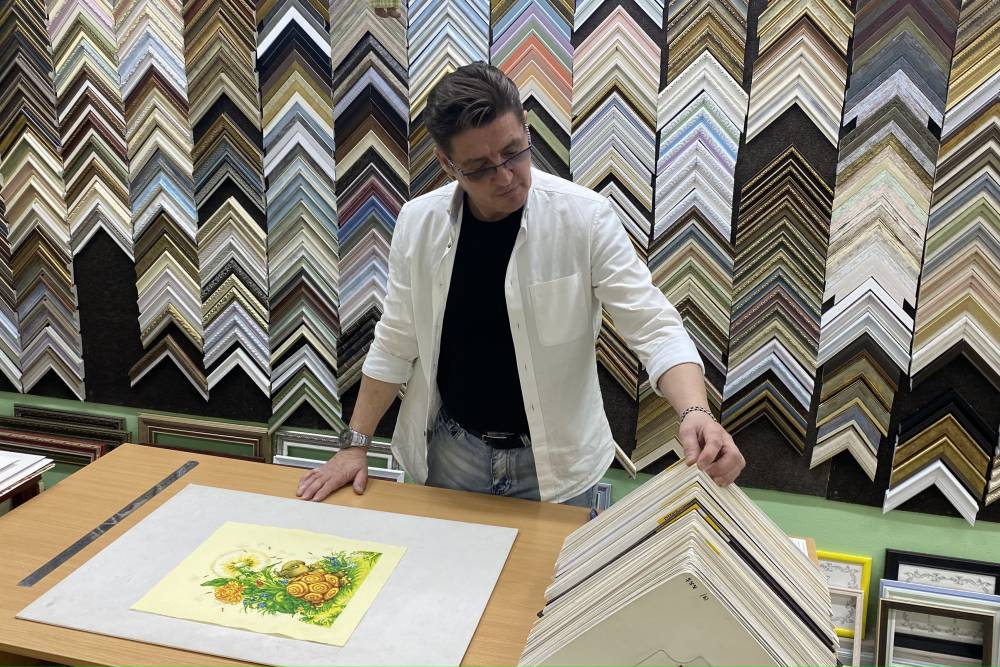 Безграничное в рамках. История владельца багетной мастерской «ОниксАрт» Владимира Шефера