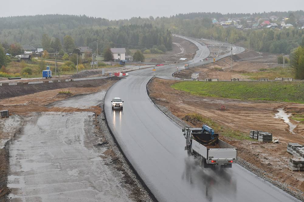 ​Первый этап реконструкции дороги «Березники-Соликамск» планируют завершить до конца года 