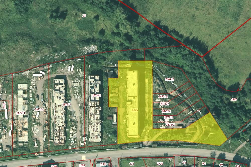 ​Фонд развития территорий продает недострой с земельным участком Треста № 14 в Горном
