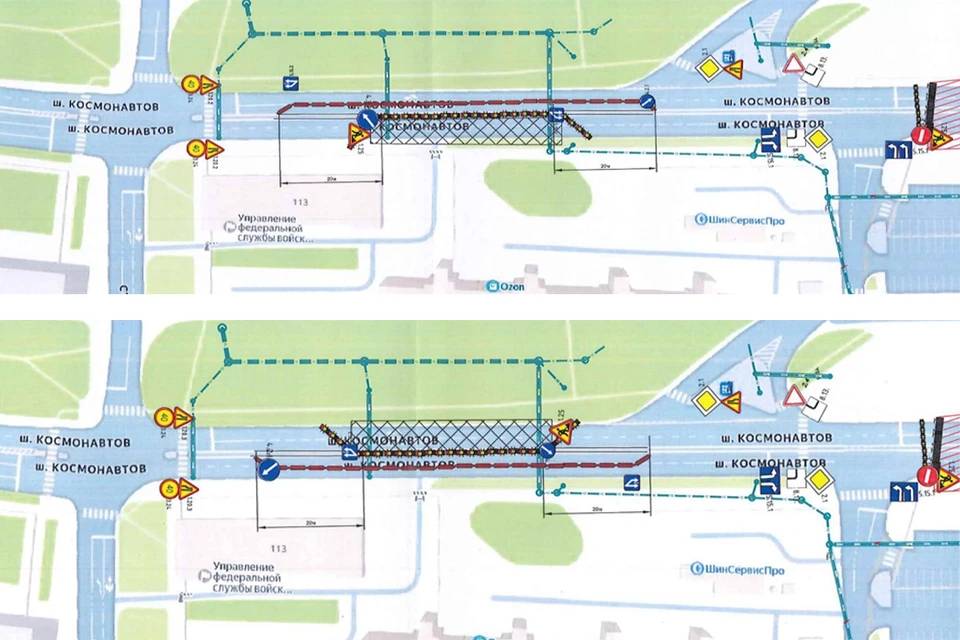 В Перми на два месяца ограничат движение на шоссе Космонавтов