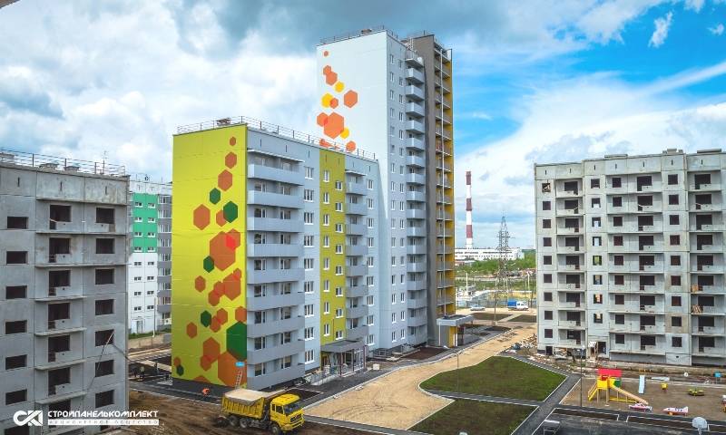 Несколько объектов «СтройПанельКомплект» имеют готовность от 70 до 100%