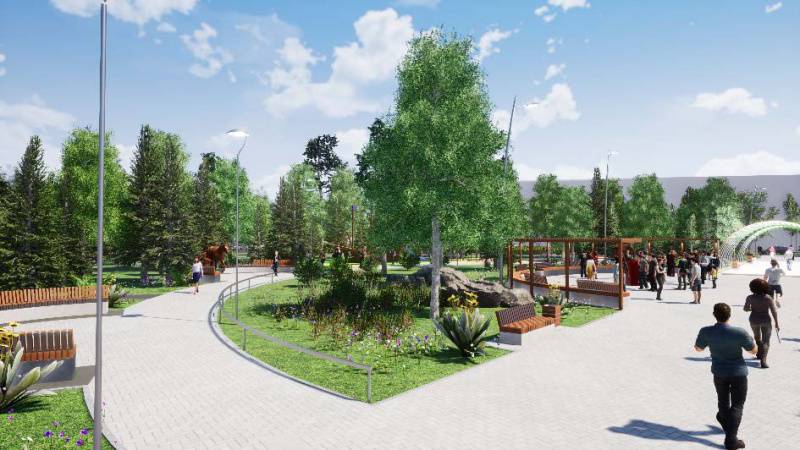 ​Сквер по ул. Корсуньской в Перми планируется благоустроить к осени 2023 года 