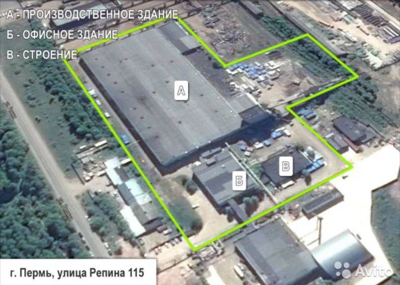 В Перми рядом с «Эйфелевой башней» продается производственный комплекс за 255 млн рублей