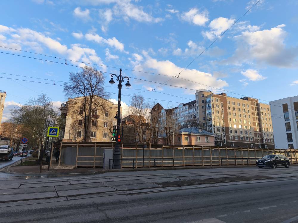 В Перми на месте исторического здания по ул. Ленина, 12 начались строительные работы