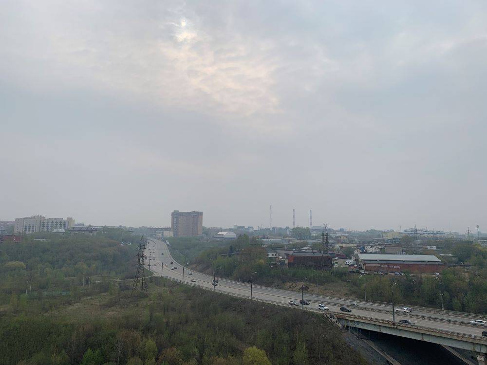 Смог от пожаров в Курганской области дошел до Пермского края