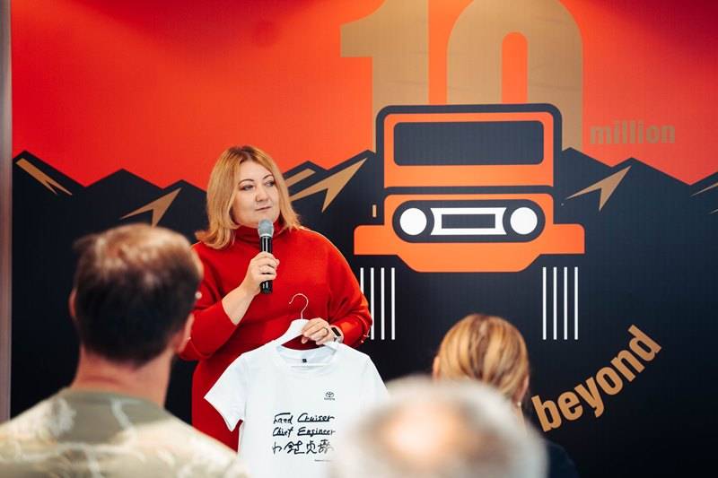 В VERRA прошел праздник в честь 10-миллионного Toyota Land Cruiser