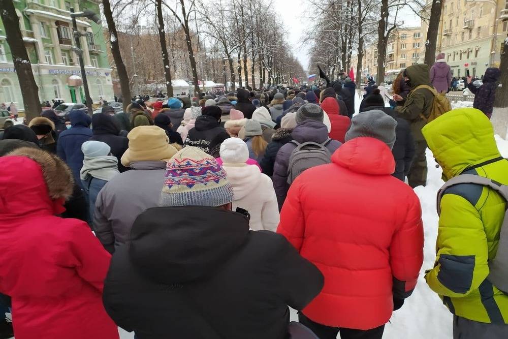 Оппозиционное шествие в Перми прошло без эксцессов 
