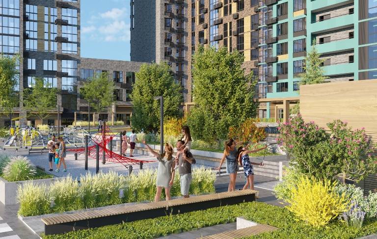 ​В Индустриальном районе создадут парк развлечений прямо во дворе дома