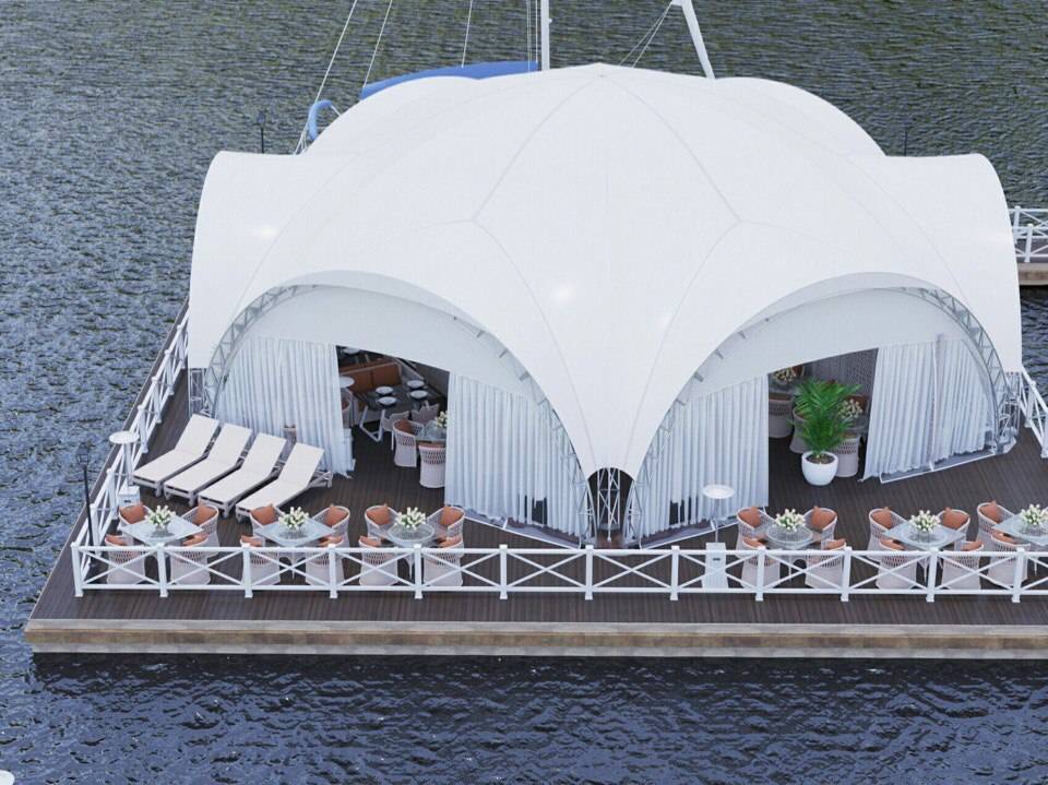 Ресторан на воде «Причал №5» в Перми планируют открыть ко Дню города 