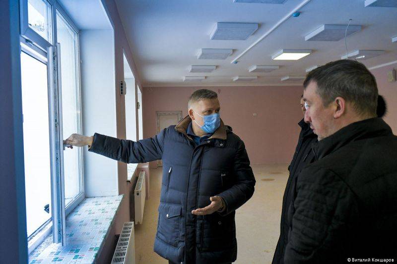 ​Алексей Дёмкин проверил детские сады, построенные в конце 2020 года