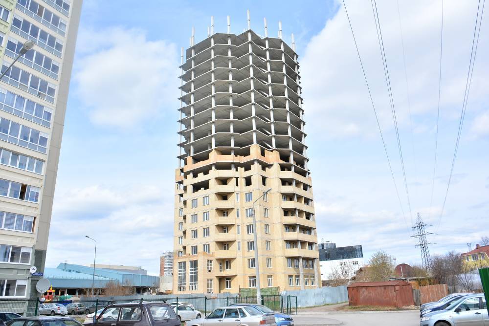 ​В Перми заключен контракт на достройку проблемного дома за ТРК «Столица»