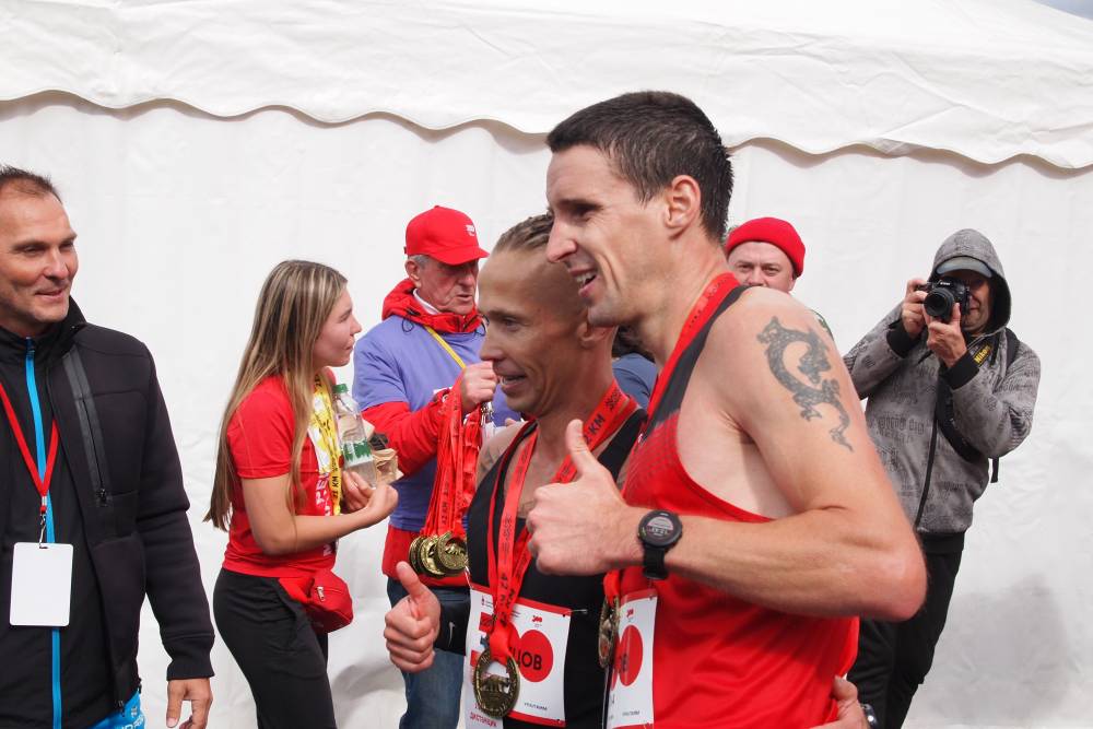 Пермский марафон на дистанции 42 километра выиграли спортсмены из Санкт-Петербурга и Тольятти